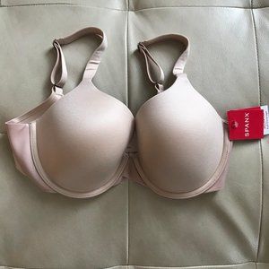 Spanx Pillow Cup Full Coverage Bra 34D Soft Nude